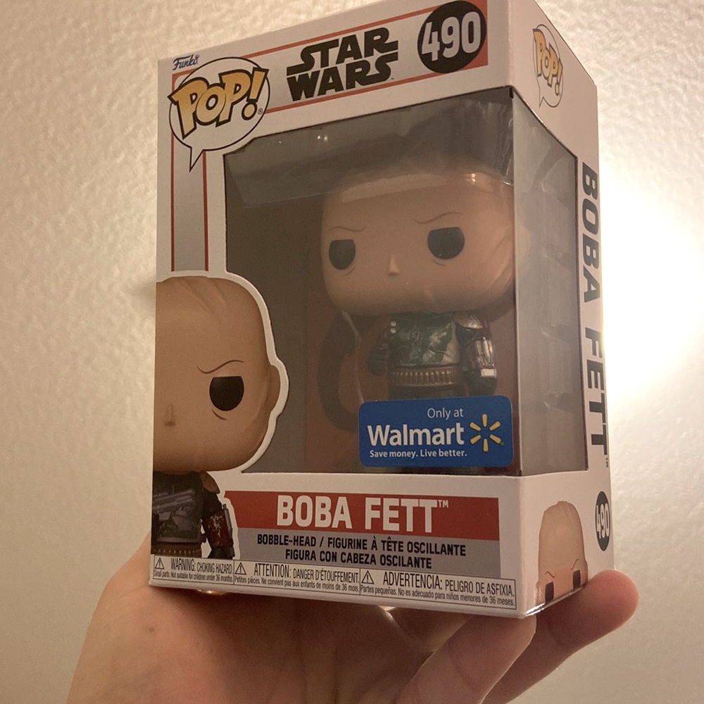 NM Star Wars Boba Fett -Walmart exclusive  #490